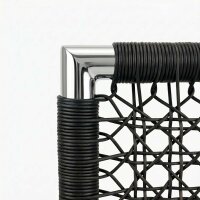 Okazi Freischwinger Sounine R Ambiente mit Armlehne schwarz