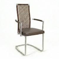 Okazi Freischwinger Sounine R Ambiente mit Armlehne...