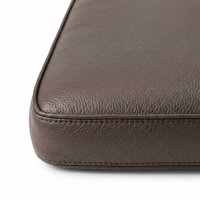 Okazi Freischwinger Sounine R Ambiente mit Armlehne cafe/dunkelbraun