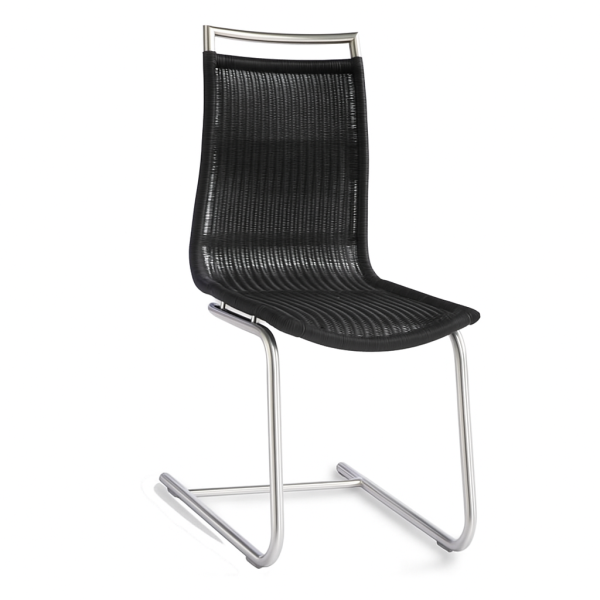 Okazi Freischwinger Milan Outdoor schwarz