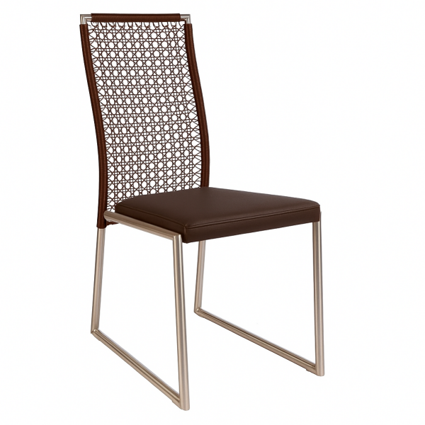 Okazi Schwingstuhl Tiffany Ambiente dunkelbraun