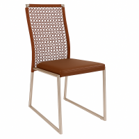 Okazi Schwingstuhl Tiffany Ambiente cafe/mittelbraun