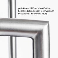 Okazi Schwingstuhl Tiffany Ambiente mit Armlehne dunkelbraun