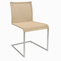 Okazi Freischwinger Schelklingen Outdoor Geflecht beige