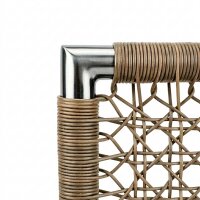 Okazi Schwingstuhl Tiffany Ambiente beige Echtleder